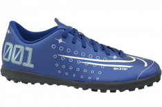 Pantofi de fotbal - turf Nike Mercurial Vapor 13 Club MDS TF CJ1305-401 albastru marin foto