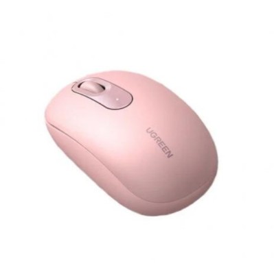 MOUSE Ugreen, &amp;quot;MU105&amp;quot; PC sau NB, wireless 2.4GHz, optic, 3/1 butoane/scroll, 2400 dpi, include baterie, ROZ &amp;quot;90686&amp;quot; foto