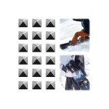 18 bucăți Stomp Pad pentru Snowboard, antiderapant pentru schi și snowboard, oferă aderență suplimentară &icirc;n timpul snowboard-ului pentru bărbați și fe