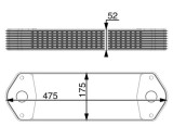 MAHLE CLC 11 000P Radiator ulei, ulei motor