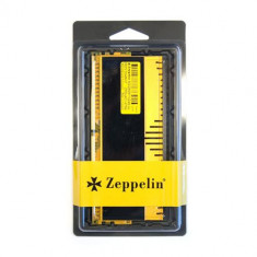 Memorie DDR Zeppelin DDR4 Gaming 8GB frecventa 2400 MHz, 1 modul, radiator, retail