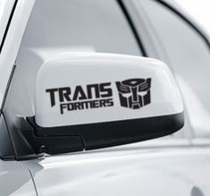 Sticker oglinda TRANSFORMERS (set 2 buc.) foto