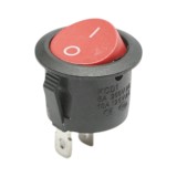 Buton &icirc;ntrerupator ON-OFF cu 2 pini, 12V/10A, 250V AC, Breckner Germany