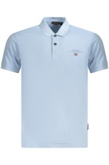 Tricou Polo barbati, Elbas NP0A4GB4, Logo Brodat, Regular Fit, Bleu (Marime: S) foto