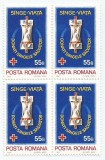 |Romania, LP 1040/1981, Donatori de sange, bloc 4, MNH, Nestampilat