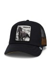 Goorin Bros șapcă Run Wild culoarea negru, cu imprimeu, 101-2117