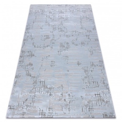 Covor acril DIZAYN 8840 albastru deschis, 80x150 cm foto