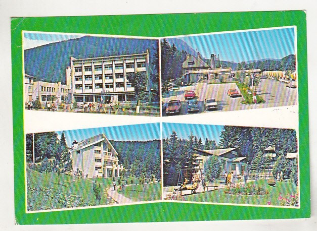 bnk cp Sinaia - Vedere - circulata - marca fixa