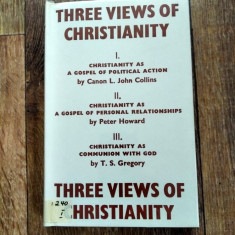 DD - Three Views of Christianity, by John: Collins (Author), Hardcover – 1962