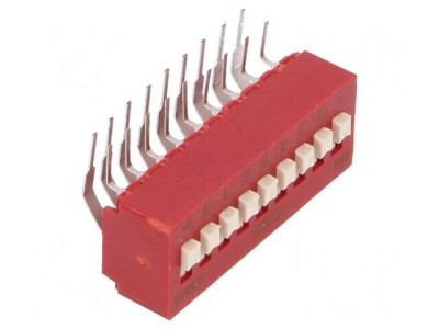 Comutator DIP-SWITCH 9 Secțiuni 0.1A 50VDC foto
