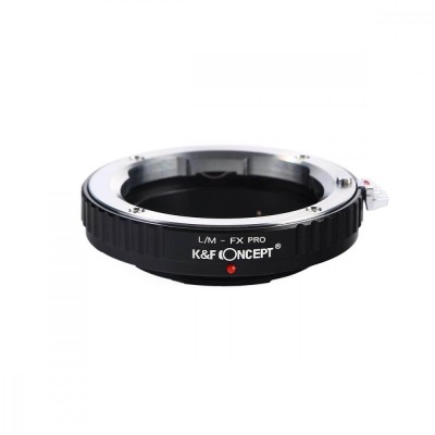 K&amp;amp;F Concept LM-FX PRO adaptor montura Leica M la Fuji X-Mount KF06.411 foto