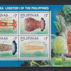 FILIPINE 2009 FAUNA MARINA MI.BL.267 MNH