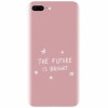 Husa silicon pentru Apple Iphone 7 Plus, The Future Is Bright