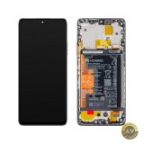 Display cu Touchscreen Huawei nova Y90 cu Rama si Acumulator Negru (Midnight Black) Service Pack 02355ARF