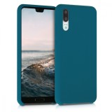 Husa pentru Huawei P20, Silicon, Verde, 45689.57, Carcasa, Kwmobile