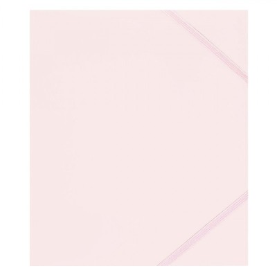 Mapă Plastic, A5, Culoare Roz Pudra, Elastic, Dimensiuni 14.5x21cm foto
