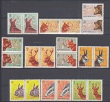 ROMANIA 1961 LP 521 VANATOAREA PERECHE SERII MNH, Nestampilat