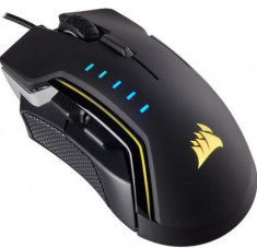 Mouse Gaming Corsair Glaive RGB Aluminum, Optic, 16000 DPI (Negru) foto