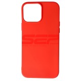 Husa Silicon iPhone 13 Pro Max, High Copy, Calitate Premium, Rosu