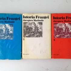 Istoria Frantei/3 volume/autor Jaques Madaule/limba romana/Eugen Rusu/1973