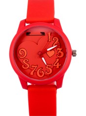 Ceas Dama Matteo Ferari Red Casual IV foto