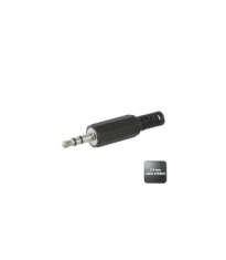 Mufa Jack 2.5 mm stereo tata cu protectie cablu Goobay foto