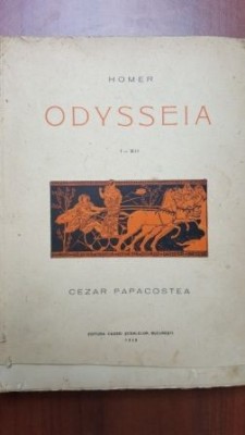 Odysseia tradusa de Cezar Papacostea- Homer foto