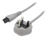Cablu de alimentare alb 1,5m IEC C19 la NEMA 5-15 3x14AWG