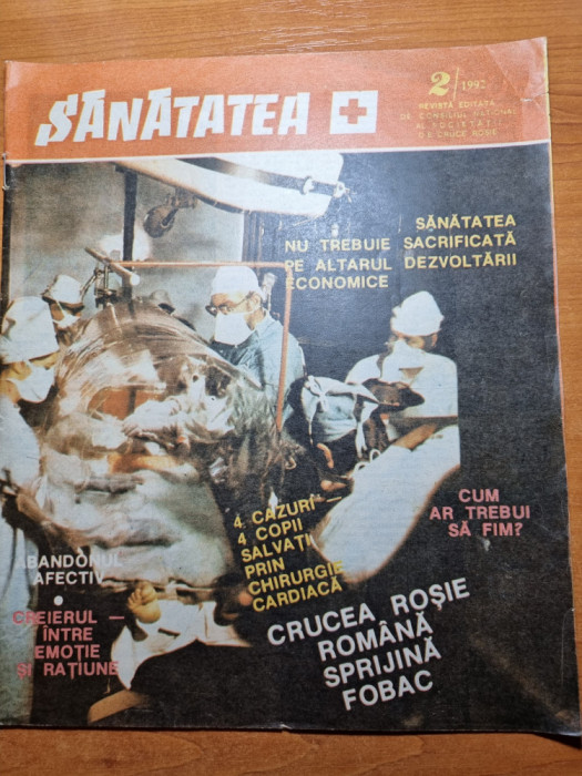 revista sanatatea februarie 1992