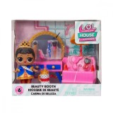 Set papusa LOL Surprise Beauty Booth, Her Majesty cu 8 surprize, 583776EUC