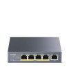 CUDY 5-Port Gigabit PoE+ Switch 60W