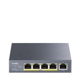 CUDY 5-Port Gigabit PoE+ Switch 60W