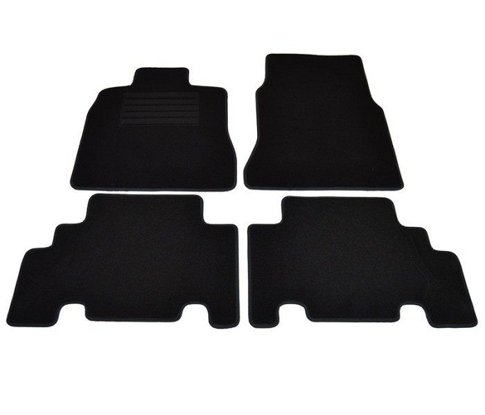 Covorase mocheta Mercedes Clasa A W168 10/1997-7/2004 Negru, set de 4 bucati AutoDrive ProParts