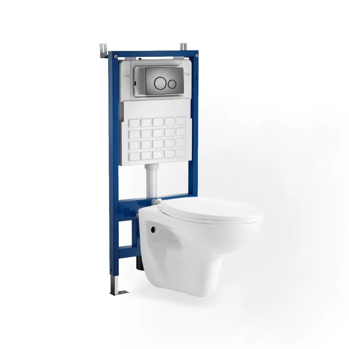 Set rezervor WC montat pe perete Roya 81GRE