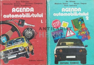 Agenda automobilistului (2 volume) - 1984 - dan Vaiteanu (T91) foto