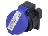 Conector alimentare AC 2P+PE 250VAC 10A IP55 - PCE