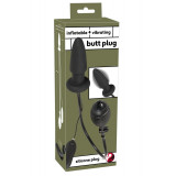 Pompa Anala, Inflatable Vibrating Butt Plug, 7 Vibratii