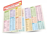 Mandarin Chinese Vocabulary Language Study Card: Over 700 Key Mandarin Vocabulary At-A-Glance (Online Audio Files)