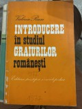 Introducere in studiul graiurilor romanesti - Valeriu Rusu (1977) - Lingvistica, dialectologie