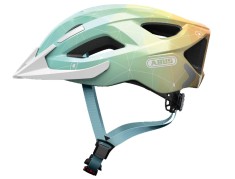 Casca de bicicleta ABUS unisex cu lumina LED, albastra, marimea S(51-55 cm) - RESIGILAT