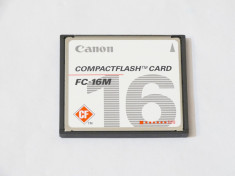 Card memorie Compact Flash CF 16 MB Canon foto