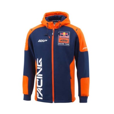 Hanorac KTM Replica Team RedBull cu gluga si fermoar foto