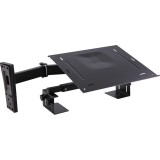 Cumpara ieftin Suport TV orizontal perete 18-25 inch, VESA 100x100, 60 kg, Negru, Mobilitate 180 grade