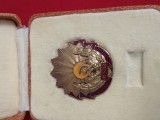 DECORATIE ORDINUL MUNCII CLASA A III A ,RSR , in caseta ,fara panglica