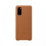 Husa Originala Samsung Galaxy S20 Leather Cover Brown
