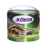 Lac / lazura 3 in 1 pentru lemn, Kober Ecolasure Extra, pe baza de apa, interior / exterior