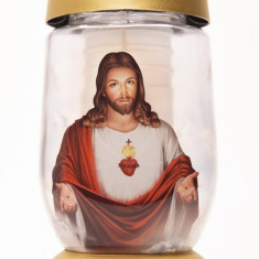 Kahan bolsius S12 3D Jesus, 22 cm, 36 h, pachet de 6 bucăți