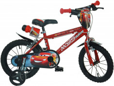 Bicicleta copii 14&amp;#039;&amp;#039; CARS PlayLearn Toys foto