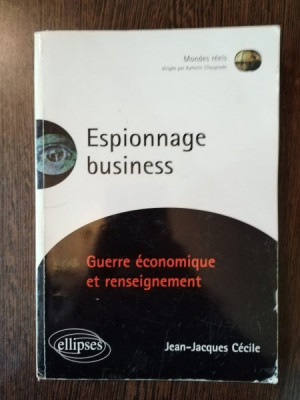 Jean-Jacques Cecile - Espionnage Business foto