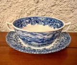 BOL CU FARFURIE- MARCAJ RIDGWAY STAFFORDSHIRE ENGLAND- WOBURN